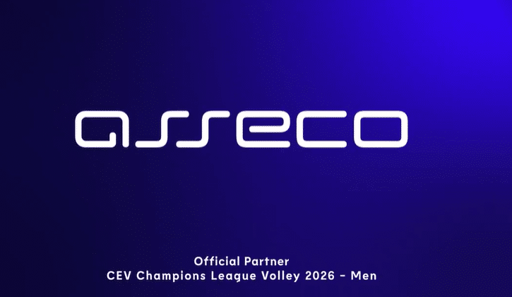 Logo Asseco na atramentowym tle